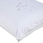 Kit 4 Capas de Travesseiro Nap Home Impermeável - Não faz ruído - 200 Fios 50x70cm Branco