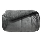 Coberdrom Capetown Liso Microfibra Sherpa Dupla Face