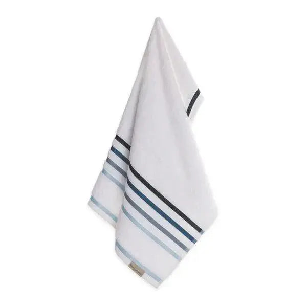 Toalha de Rosto Lumina Branco e Azul
