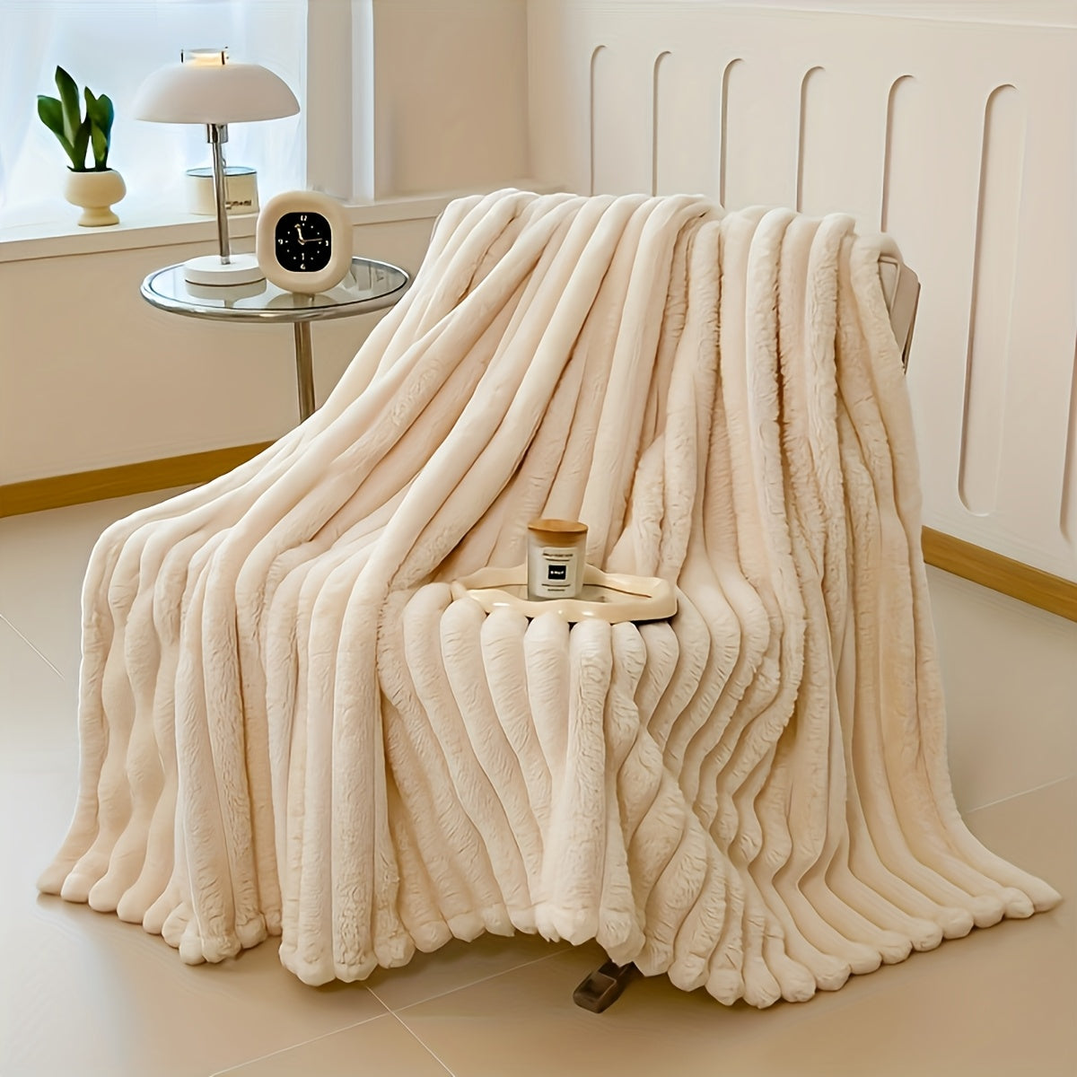 Manta Jacquard - Fleece Macio