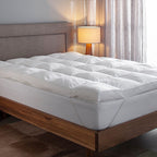 Pillow Top Vision Fill Gold 100% Algodão Acetinado Branco