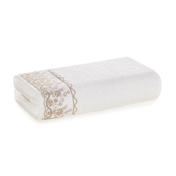 Toalha de Lavabo Fio Penteado Bordado Antônia