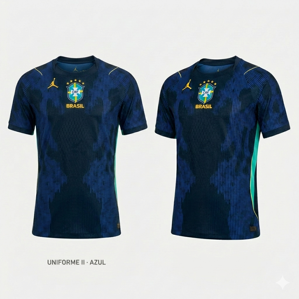 (Compre 1 Leve 2) Camisa Brasil 2026 - Torcedor Masculina - Linha Premium 1.1