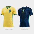 (Compre 1 Leve 2) Camisa Brasil 2026 - Torcedor Masculina - Linha Premium 1.1
