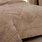 Coberdrom Canelado Plush – Manta Plush com Textura