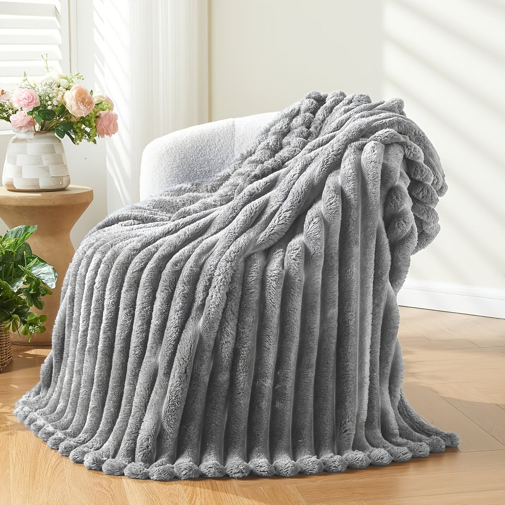 Manta Jacquard - Fleece Macio