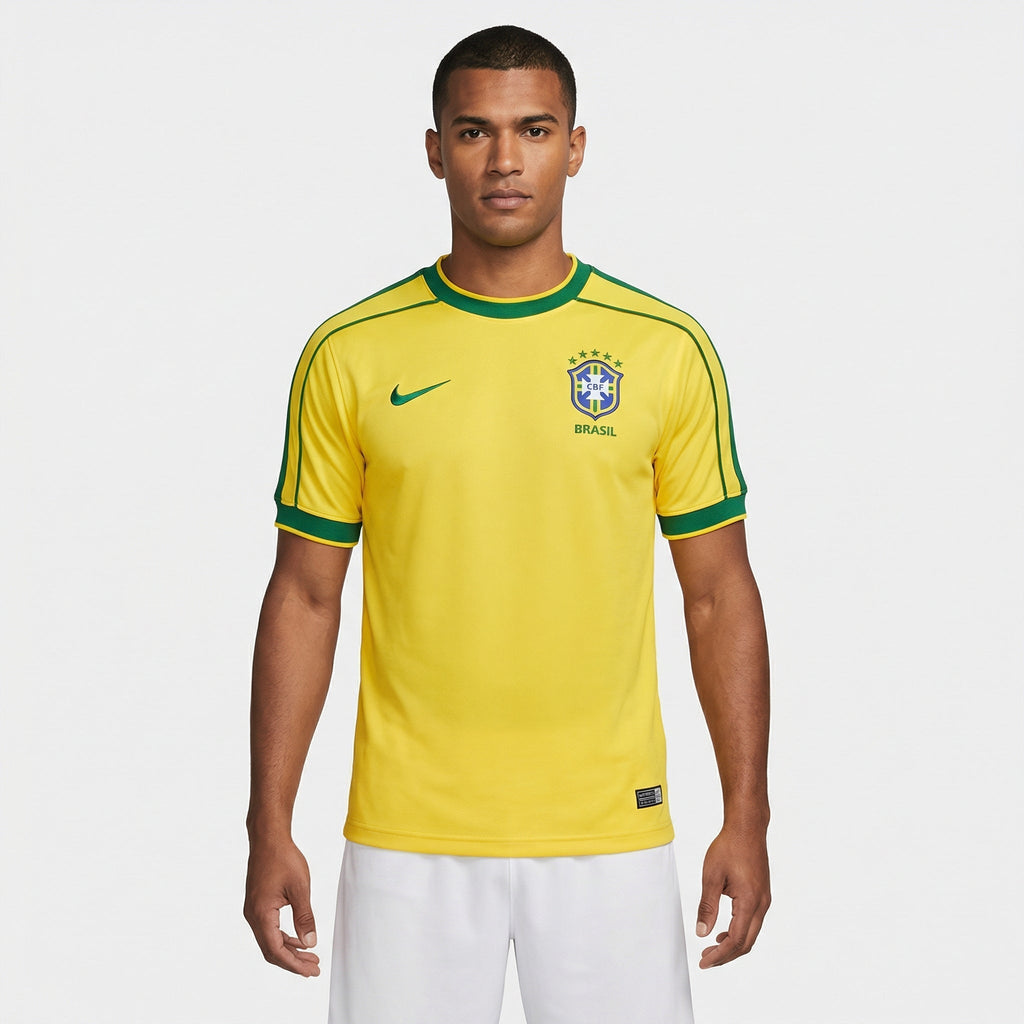 Camisa Retrô Brasil 1998 Torcedor