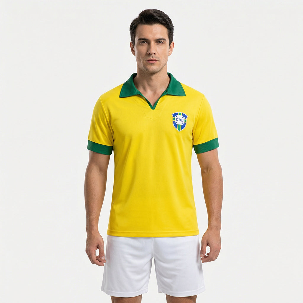 Camisa Retrô Brasil 1958 Torcedor