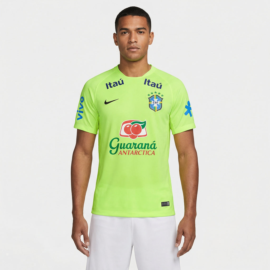 Camisa Brasil 2021/22 Treino Masculina Torcedor