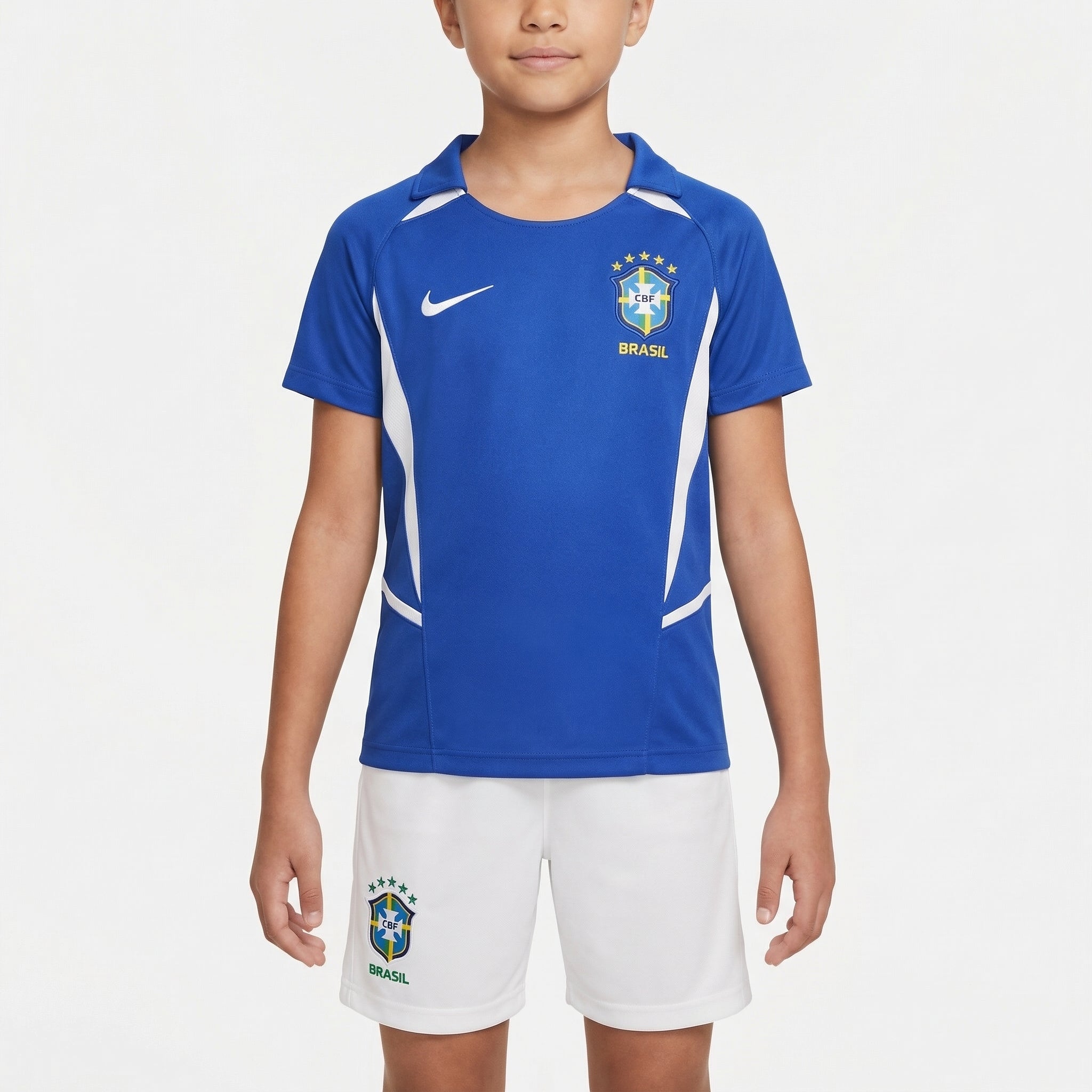 Conjunto Infantil Brasil Feminino II 2002/2003