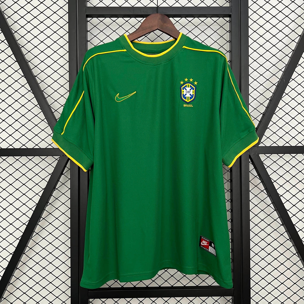 Camisa Brasil 1998 Goleiro - Retro